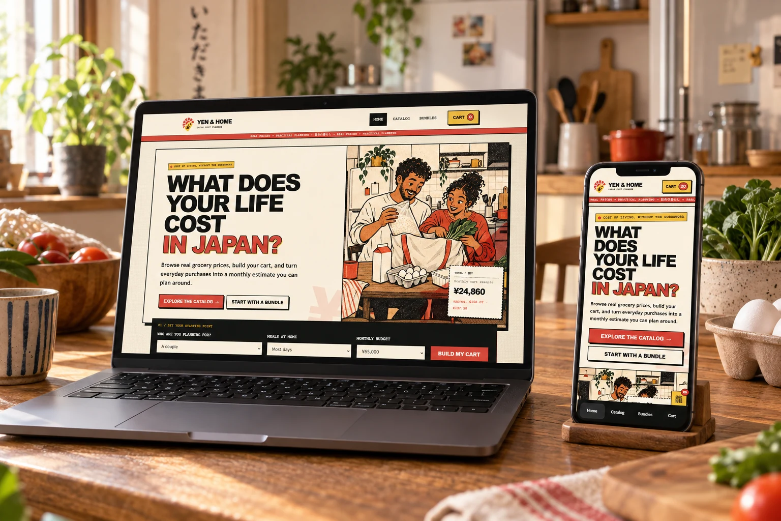 Yen and Home responsive planning experience